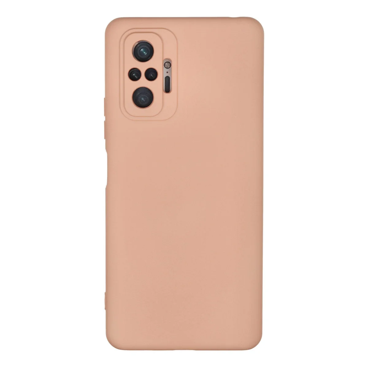Note 10 Pro Kılıf Nano İçi Kadife Silikon - Pudra - %100 Yerli Üretim