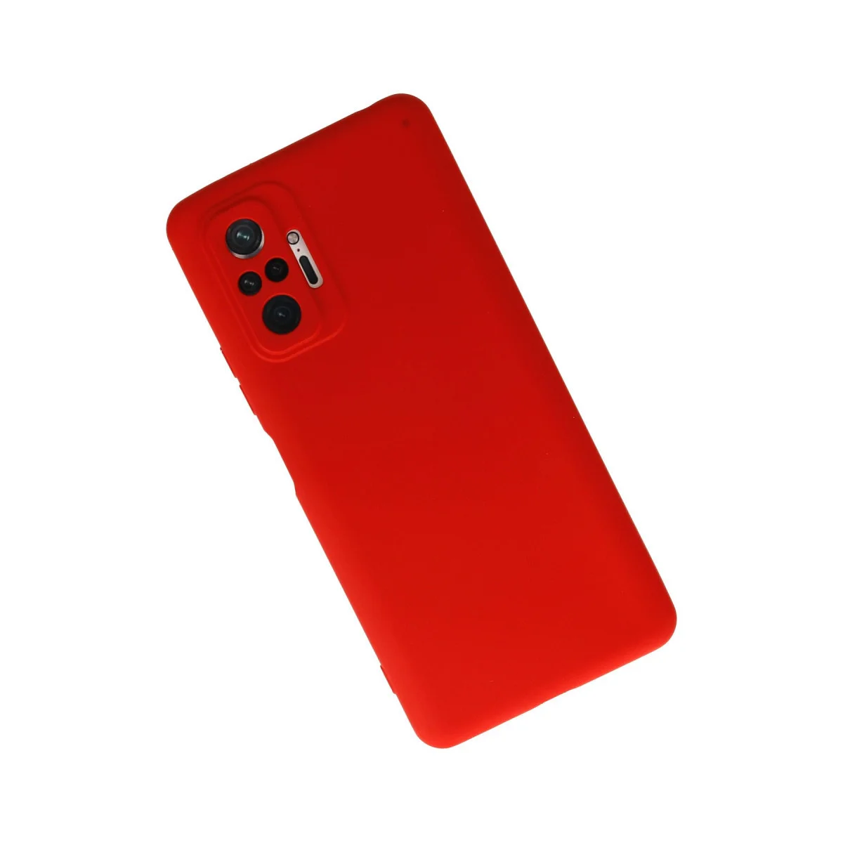 Note 10 Pro Nano İçi Kadife Silikon Kılıf - Kırmızı