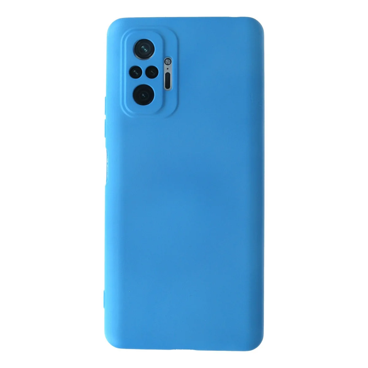 Note 10 Pro Nano İçi Kadife Silikon Kılıf - Mavi