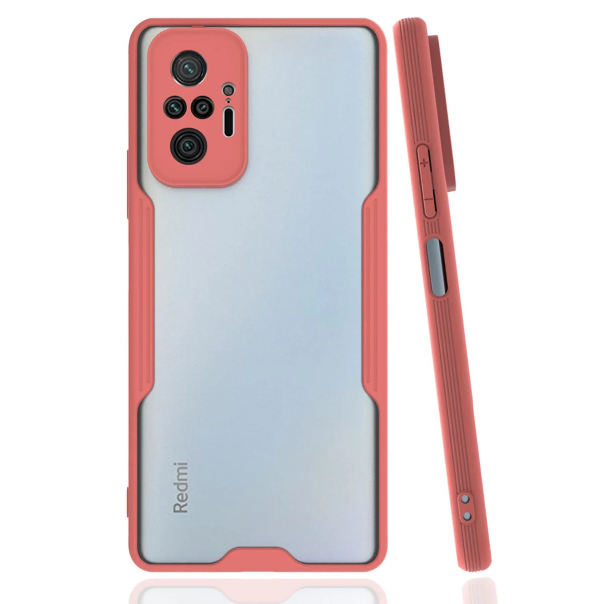 Note 10 Pro Platin Silikon Kılıf - Pembe - Yüksek Kaliteli TPU Koruma