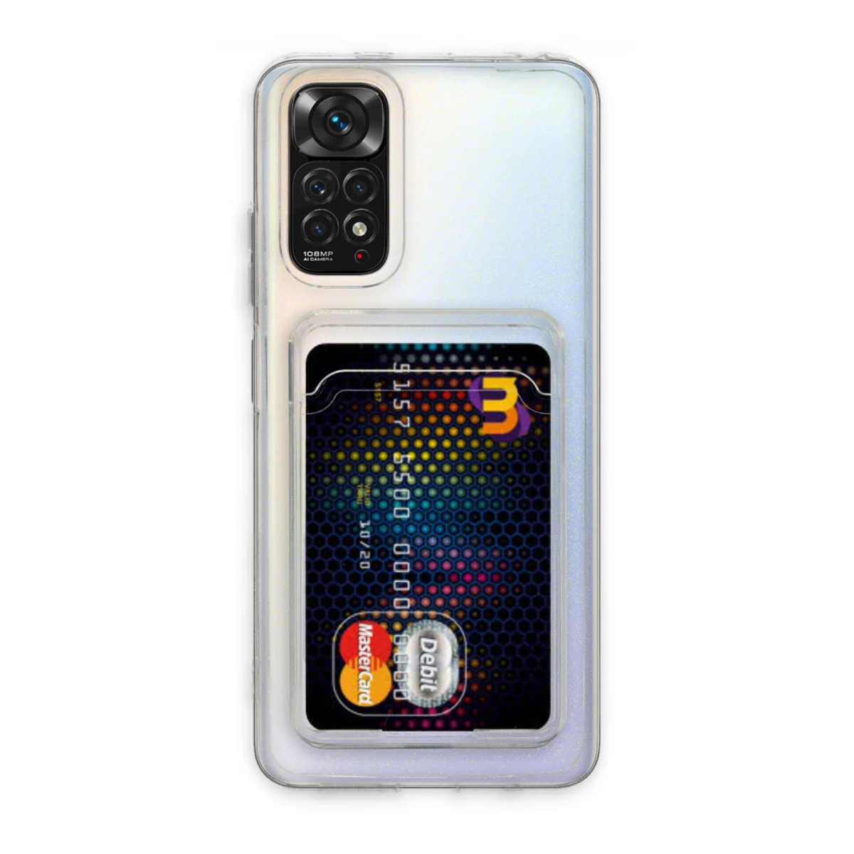 Note 11 Kart Şeffaf Silikon Kılıf - Şeffaf ve Ultra Koruyucu