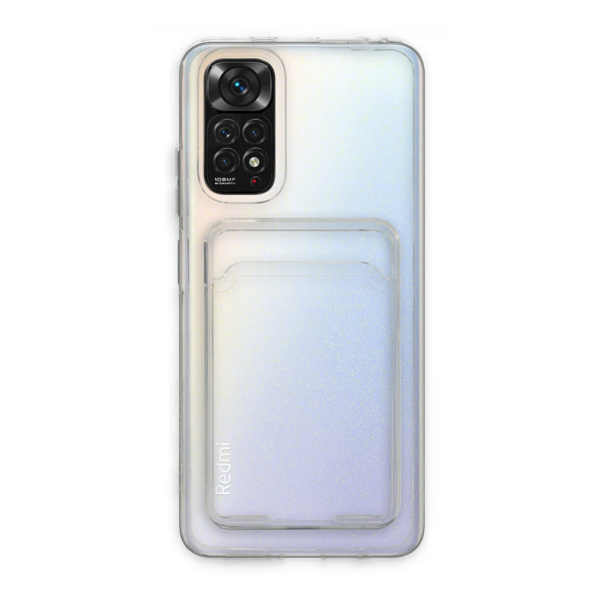 Note 11 Kart Şeffaf Silikon Kılıf - Şeffaf ve Ultra Koruyucu