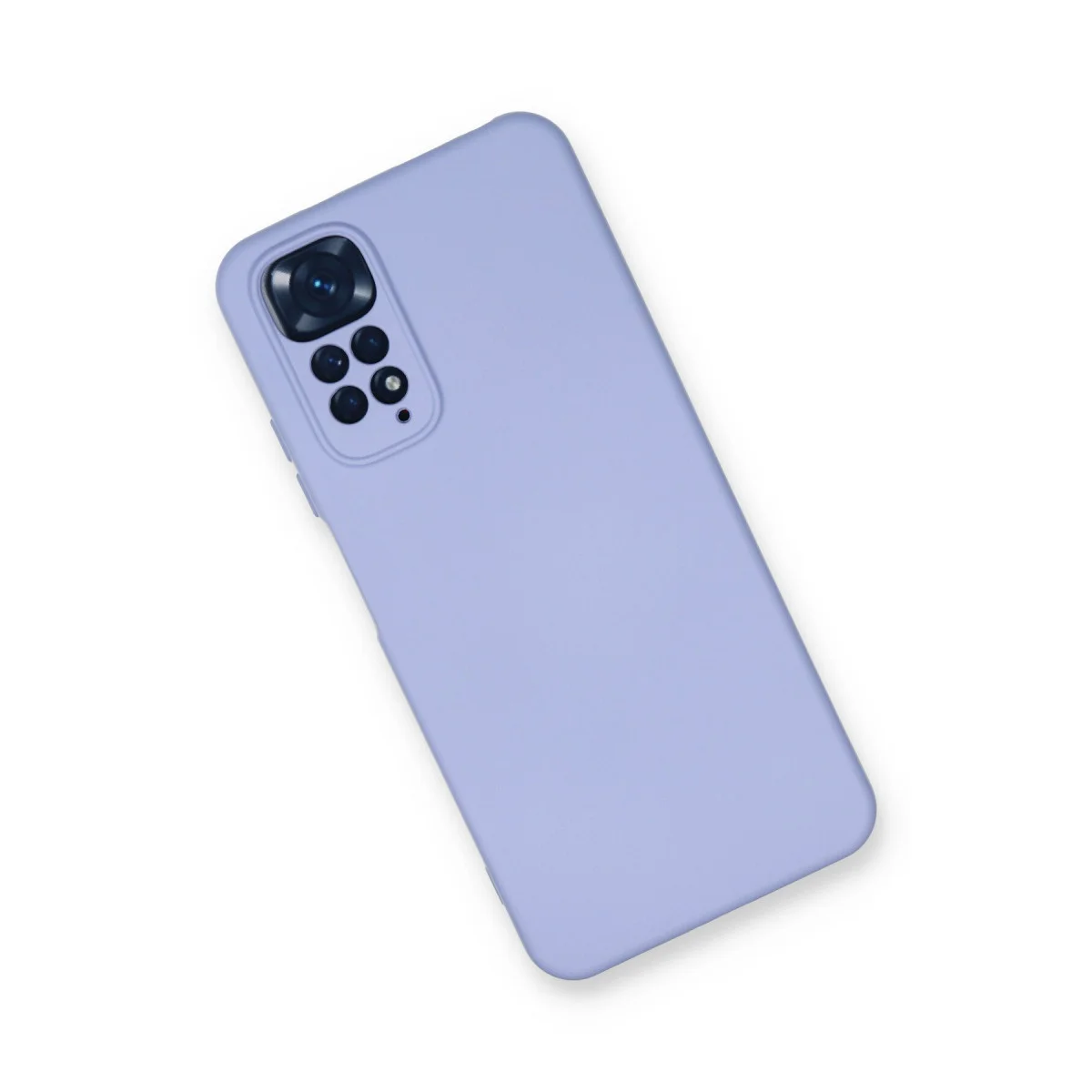 Note 11 Nano İçi Kadife Silikon Kılıf - Lila