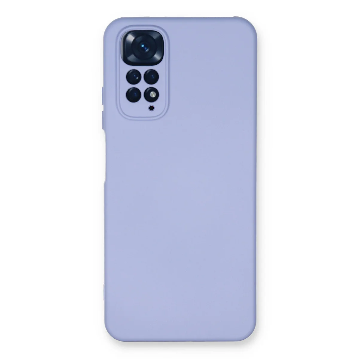 Note 11 Nano İçi Kadife Silikon Kılıf - Lila