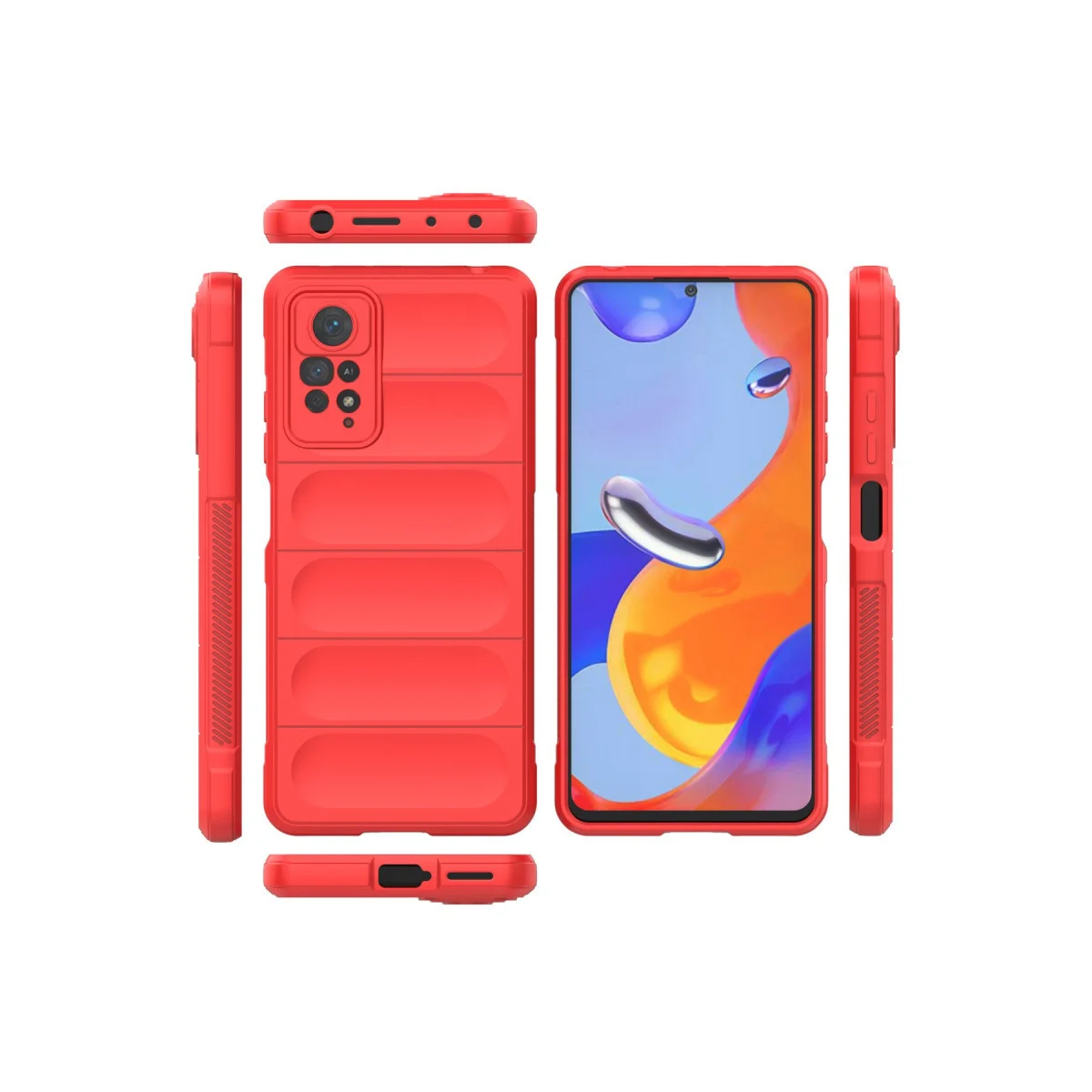Note 11 Pro Optimum Silikon Kılıf Kırmızı - Maksimum Koruma, Pürüzsüz Dokunuş ve Tam Uyumluluk