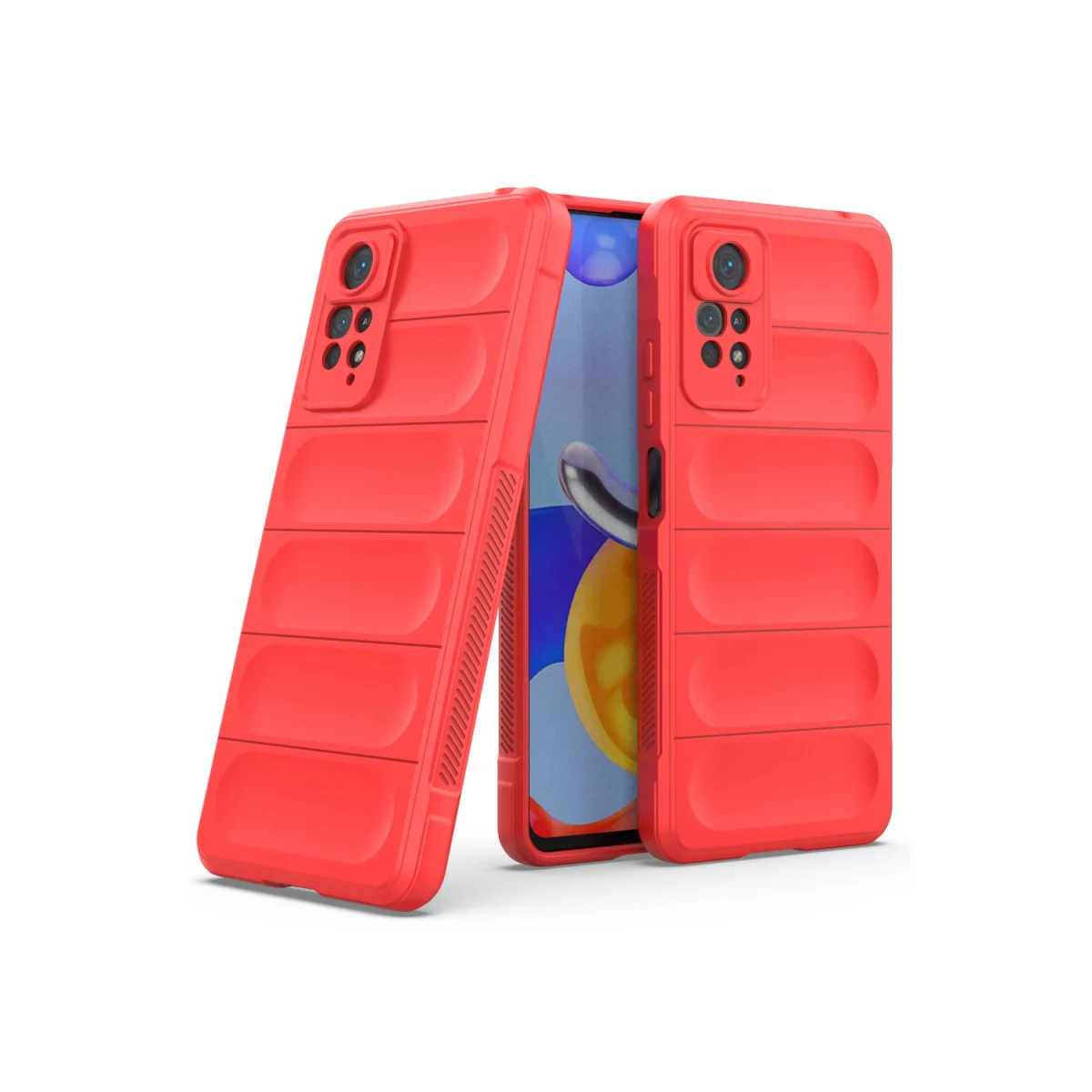 Note 11 Pro Optimum Silikon Kılıf Kırmızı - Maksimum Koruma, Pürüzsüz Dokunuş ve Tam Uyumluluk