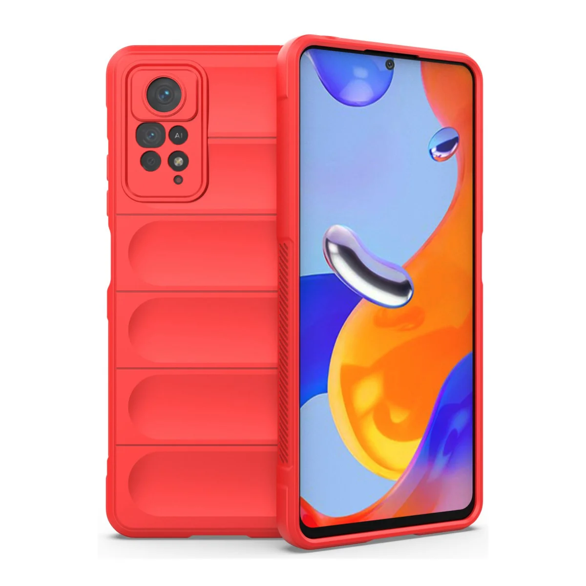 Note 11 Pro Optimum Silikon Kılıf Kırmızı - Maksimum Koruma, Pürüzsüz Dokunuş ve Tam Uyumluluk