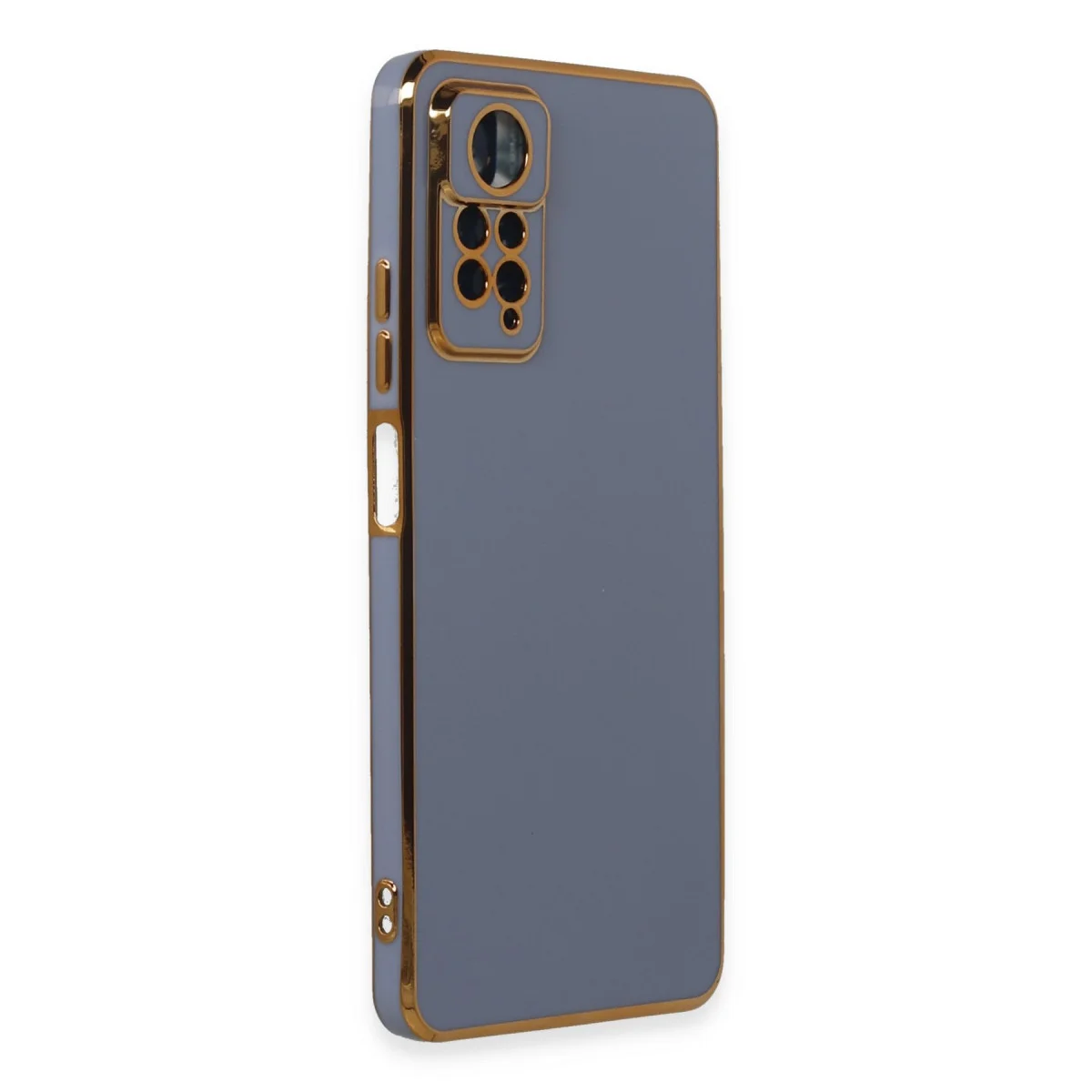 Note 11 Pro Volet Silikon Kılıf - Mavi (7 Renk Seçeneği)