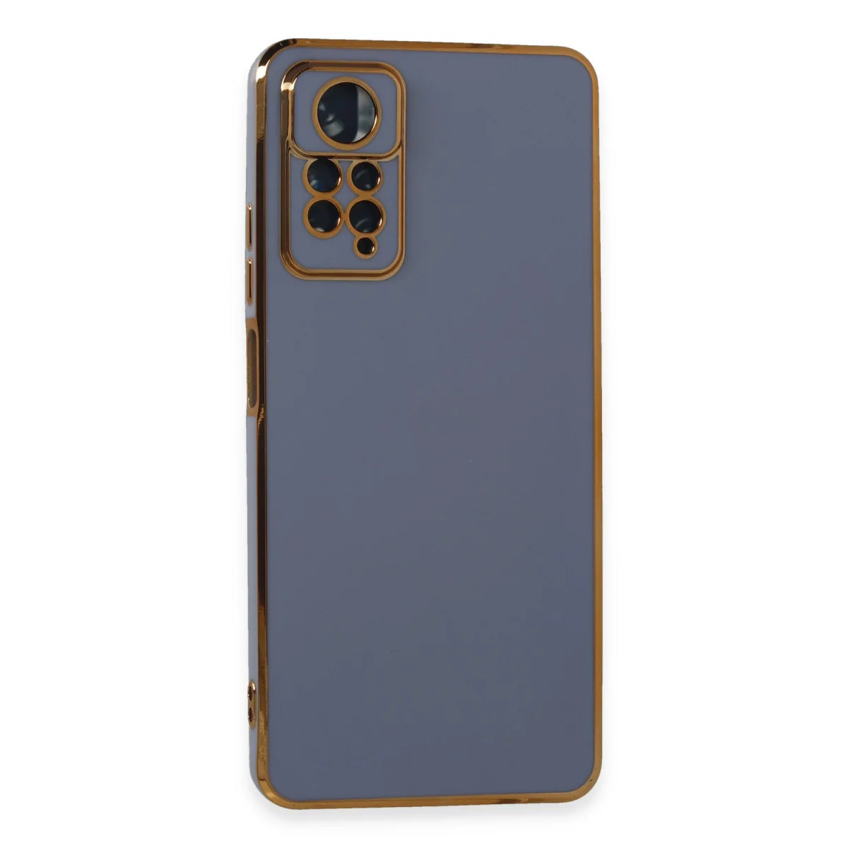 Note 11 Pro Volet Silikon Kılıf - Mavi (7 Renk Seçeneği)