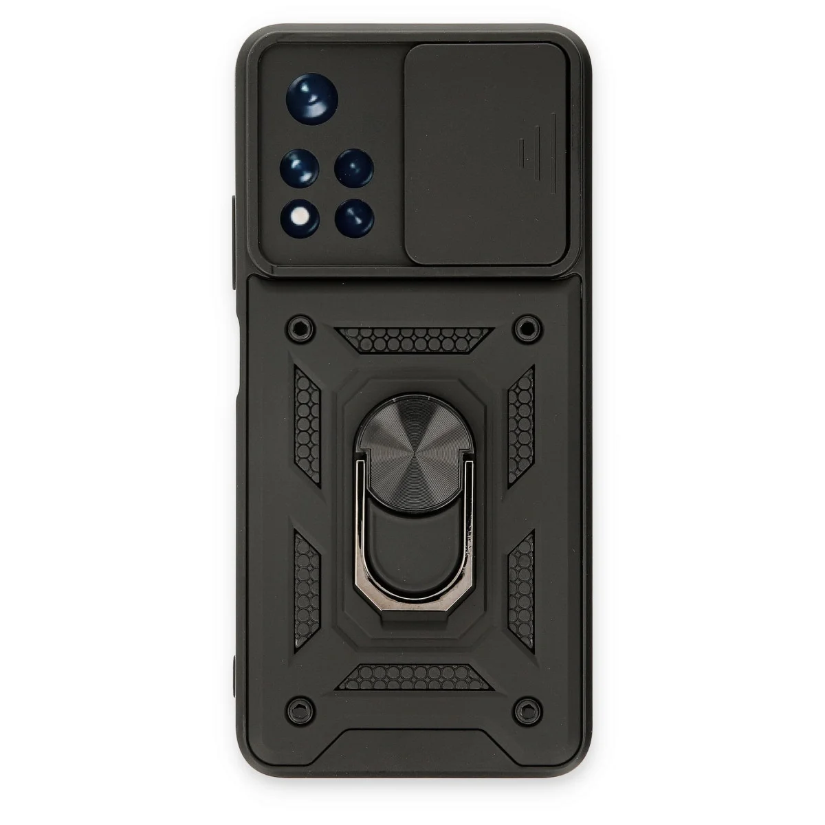Note 11T Lens Korumalı Silikon Kılıf - Siyah