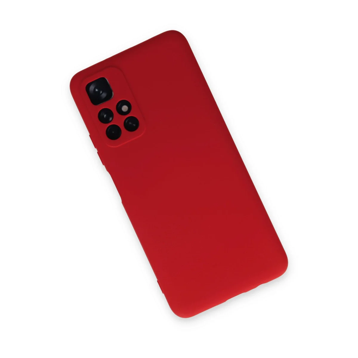 Note 11T Nano İçi Kadife Silikon Kılıf - Kırmızı, Yerli Üretim, Su Geçirmez ve Şık