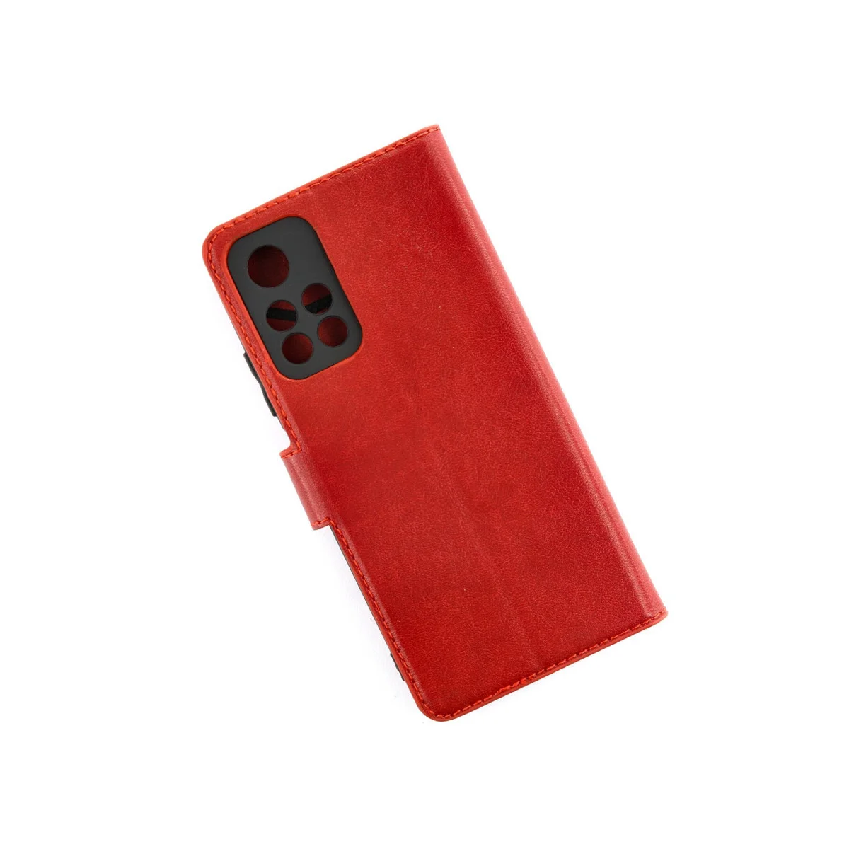 Note 11T Trend S Plus Kapaklı Kılıf Kırmızı - Katlanabilir Standlı Koruma ve Cüzdan