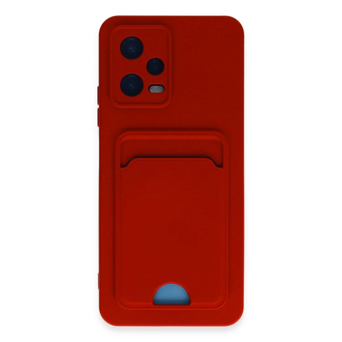 Note 12 4G Kelvin Kartvizitli Silikon Kılıf Kırmızı - Premium Koruma ve Fonksiyonel Tasarım
