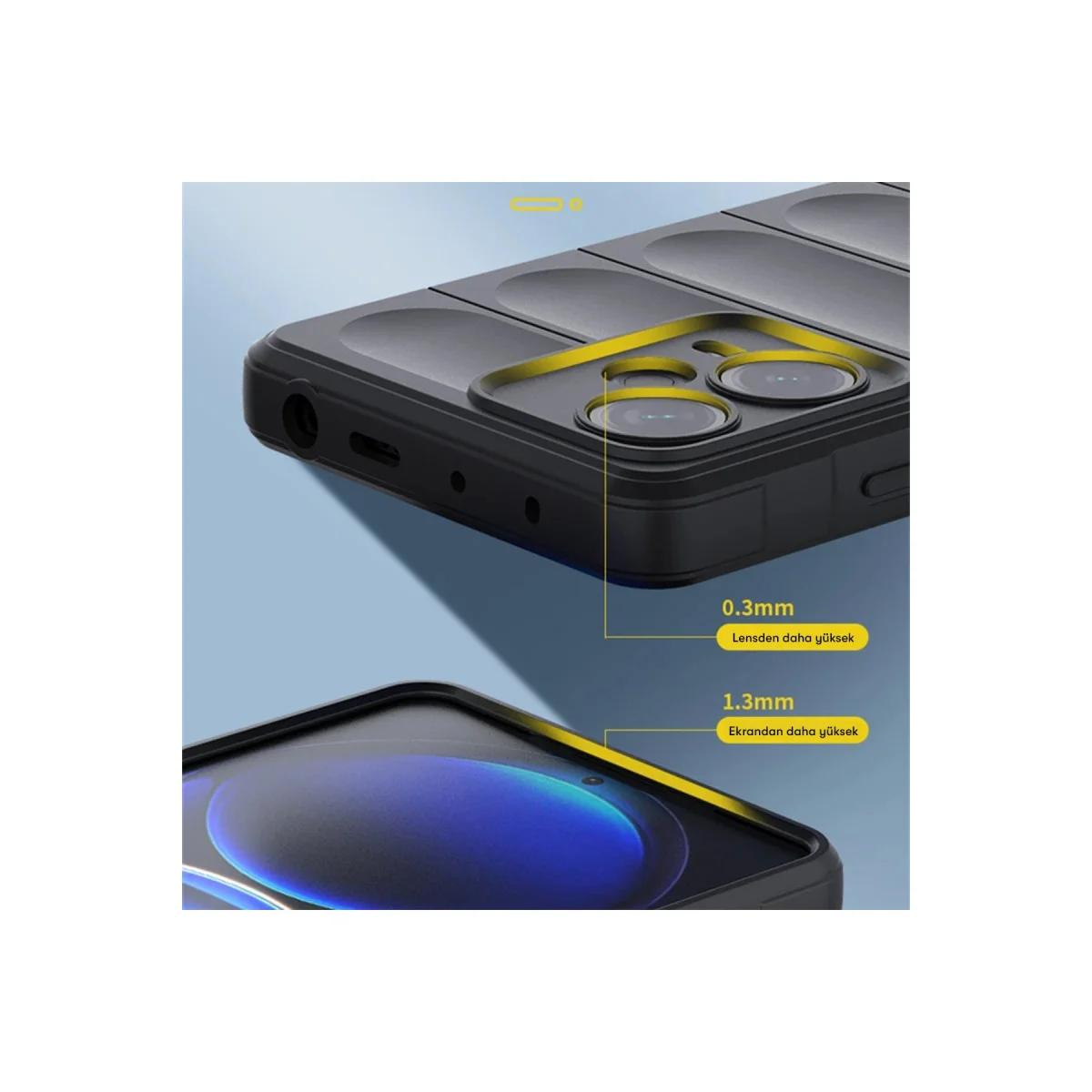 Note 12 4G Kılıf Optimum Silikon - Kırmızı (Maksimum Koruma ve Şıklık)
