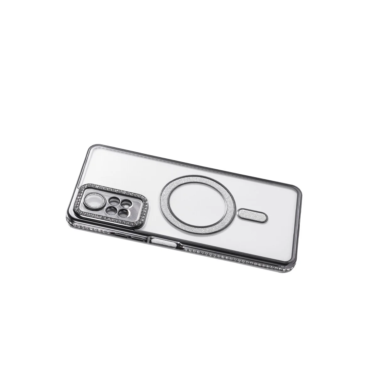 Note 12 Pro 4G Joke Simli Magneticsafe Kılıf - Siyah