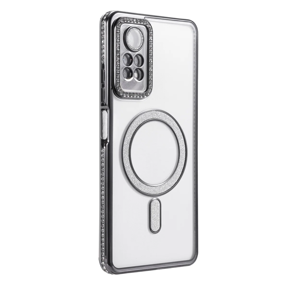 Note 12 Pro 4G Joke Simli Magneticsafe Kılıf - Siyah