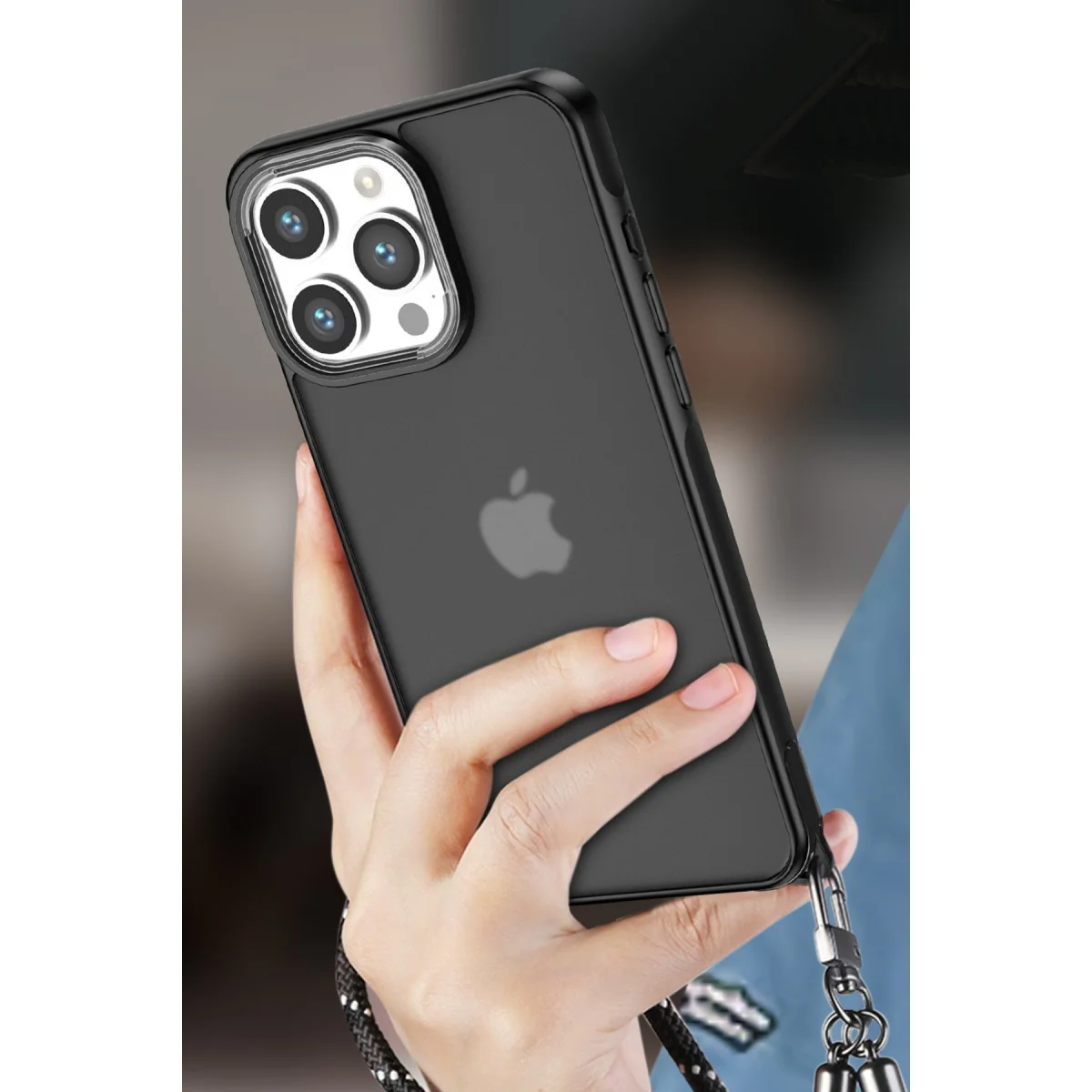 Note 12 Pro 5G Elegant Siyah Kılıf - Slim Fit ve Tam Koruma