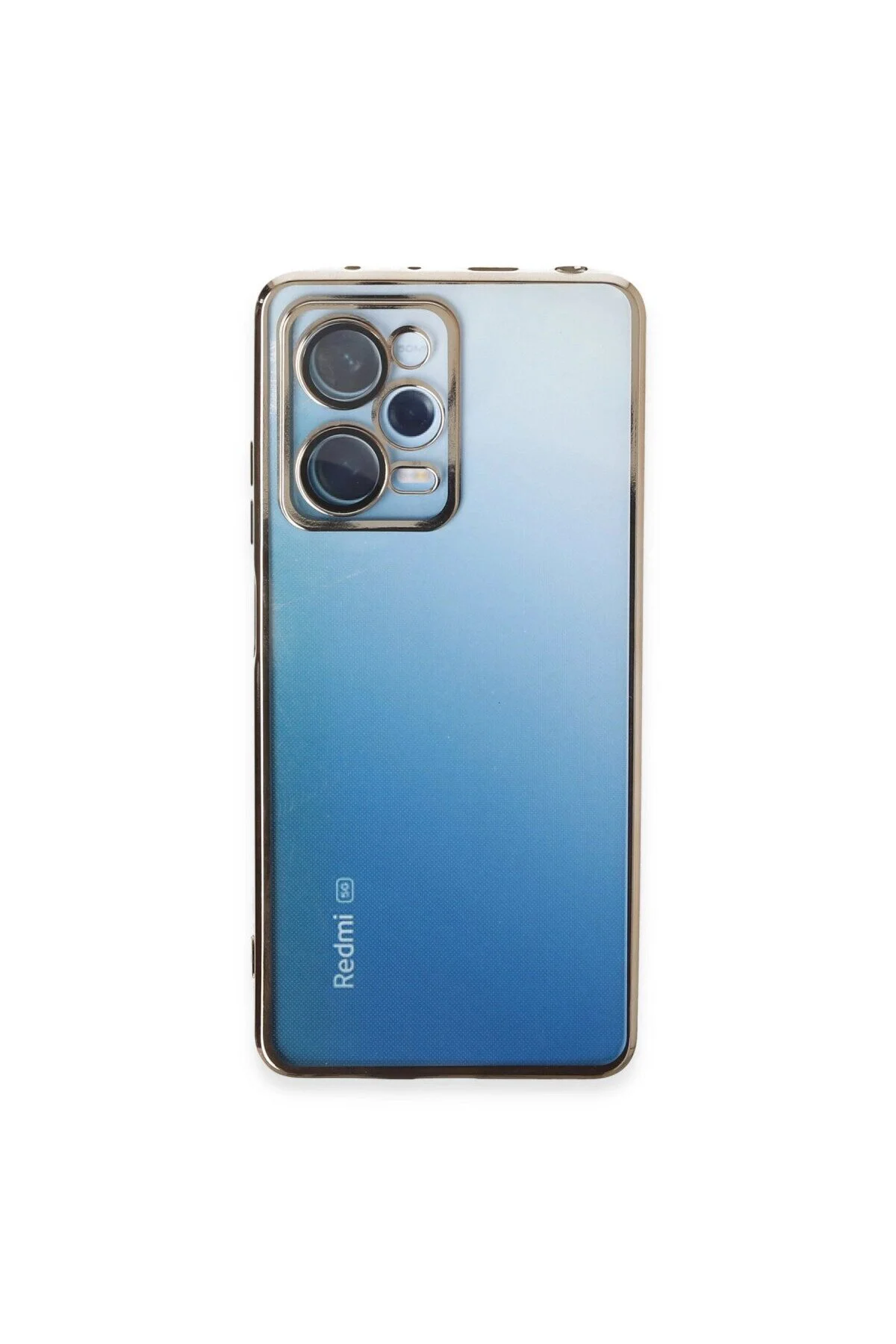 Note 12 Pro 5g Kılıf Lensli - Gold