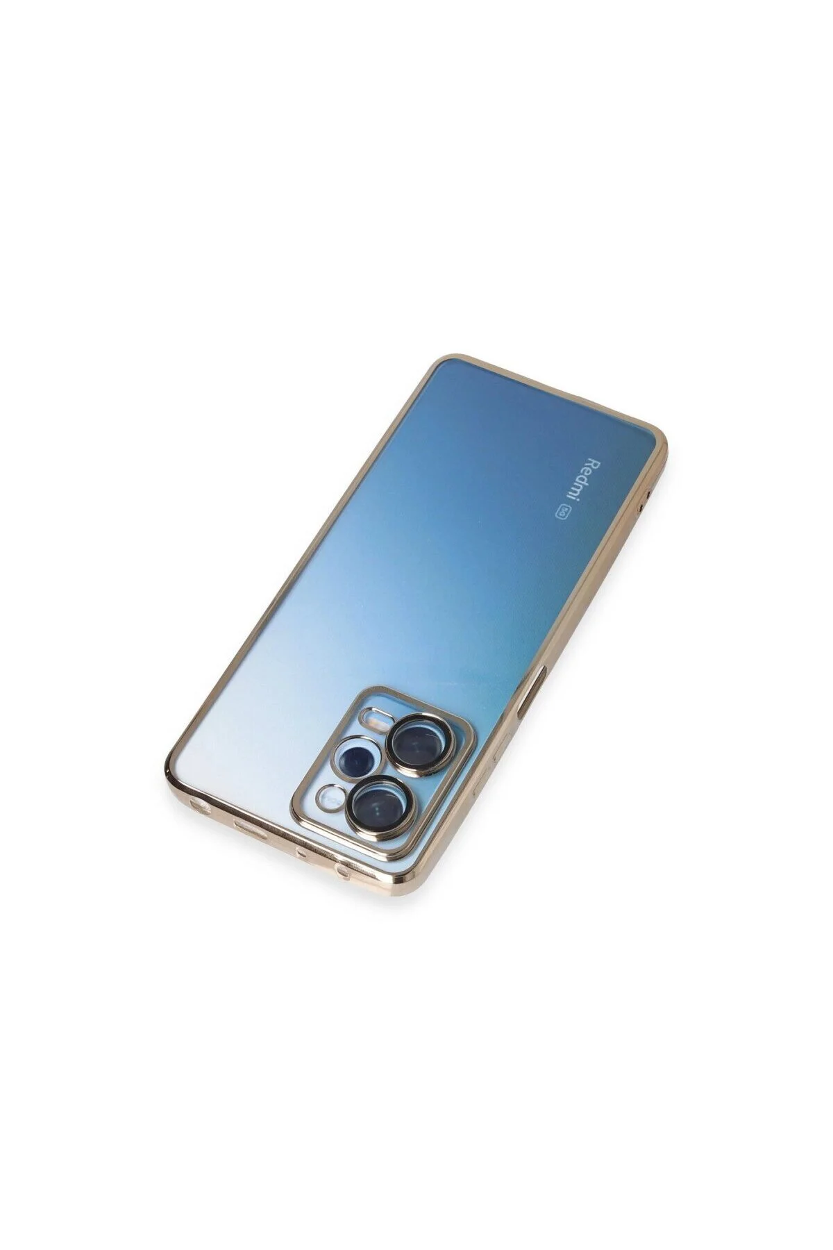 Note 12 Pro 5g Kılıf Lensli - Gold