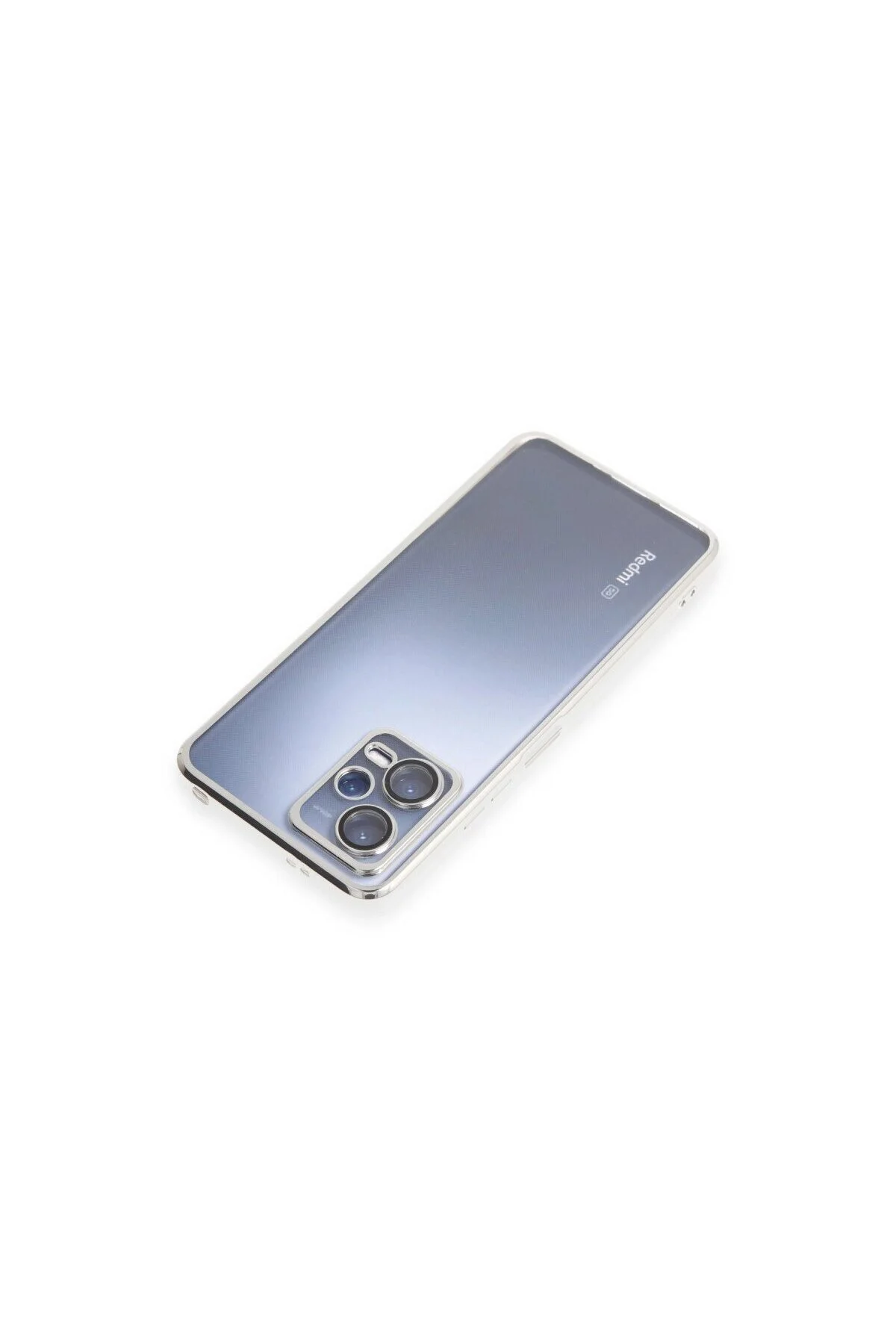 Note 12 Pro 5g Kılıf Lensli - Gümüş