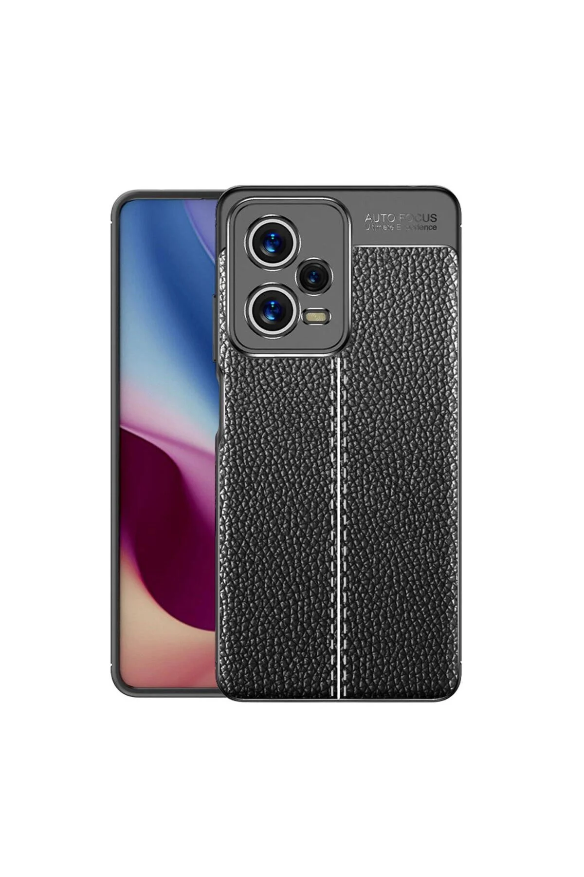 Xiaomi Redmi Note 12 Pro 5g Kılıf Auto Focus Kapak - Siyah
