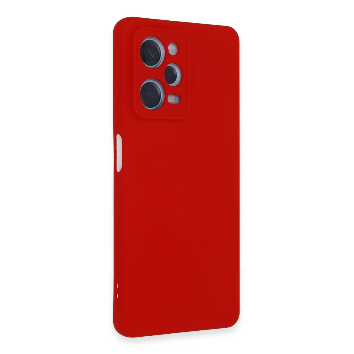 Note 12 Pro 5G Nano İçi Kadife Silikon Kılıf - Kırmızı