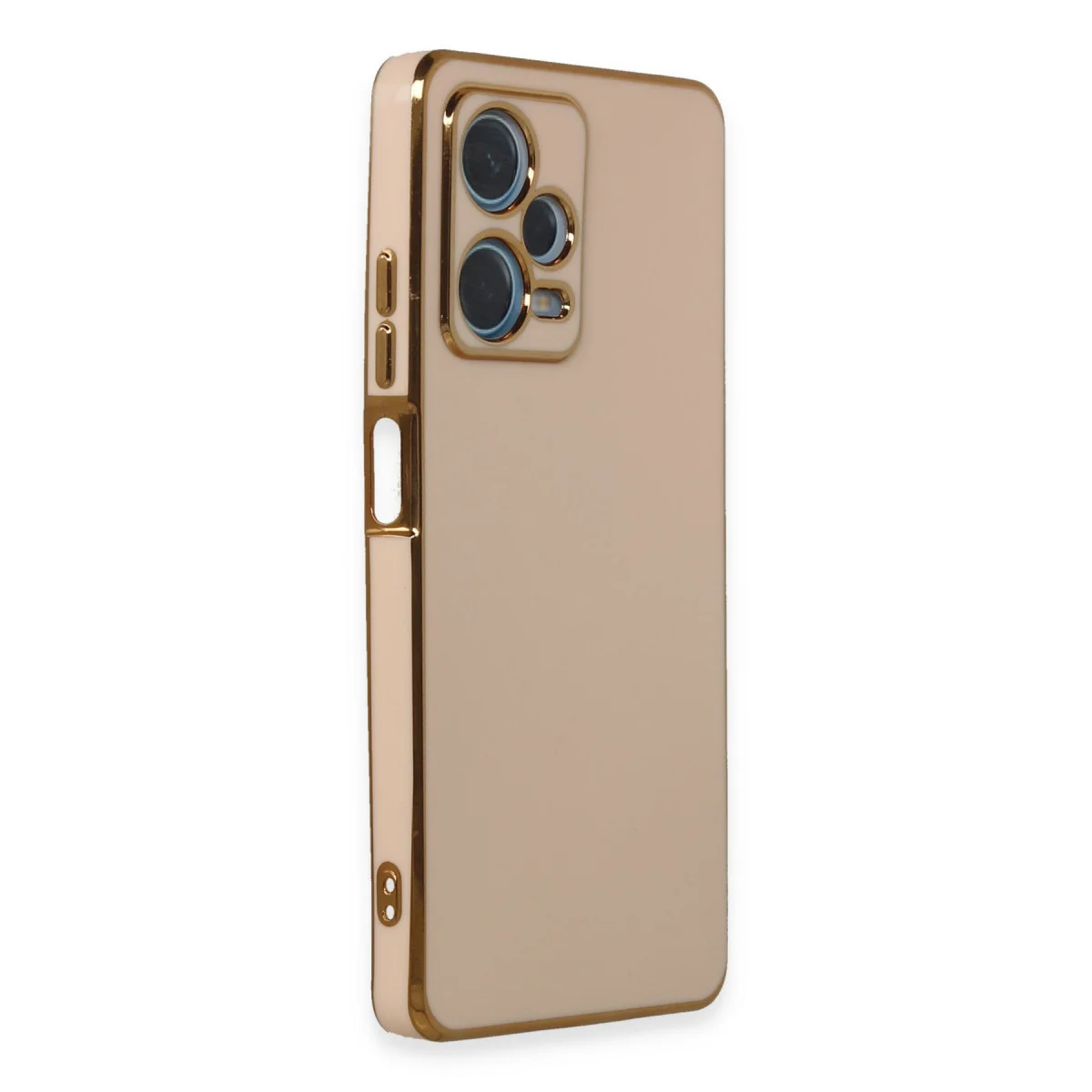 Note 12 Pro Plus Volet Silikon Kılıf - Pembe