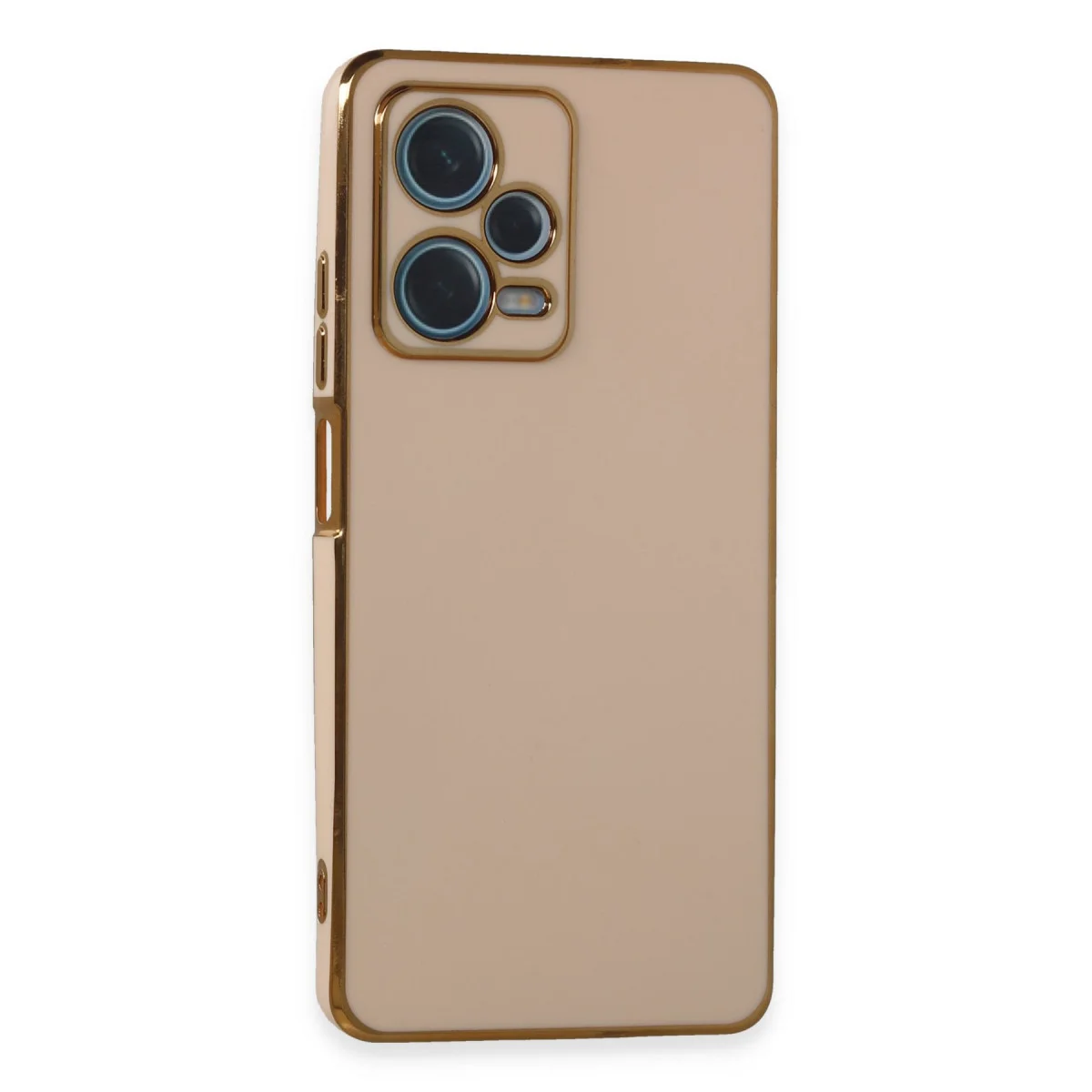 Note 12 Pro Plus Volet Silikon Kılıf - Pembe