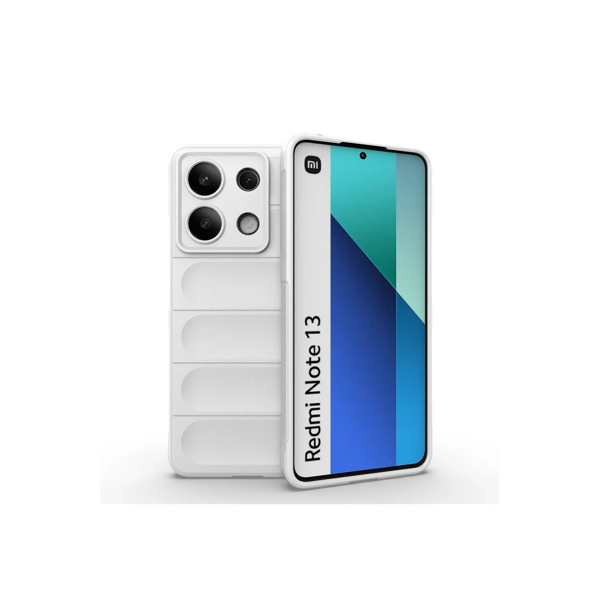 Note 13 4G Optimum Silikon Kılıf - Krem - Çizilmelere Karşı Mükemmel Koruma