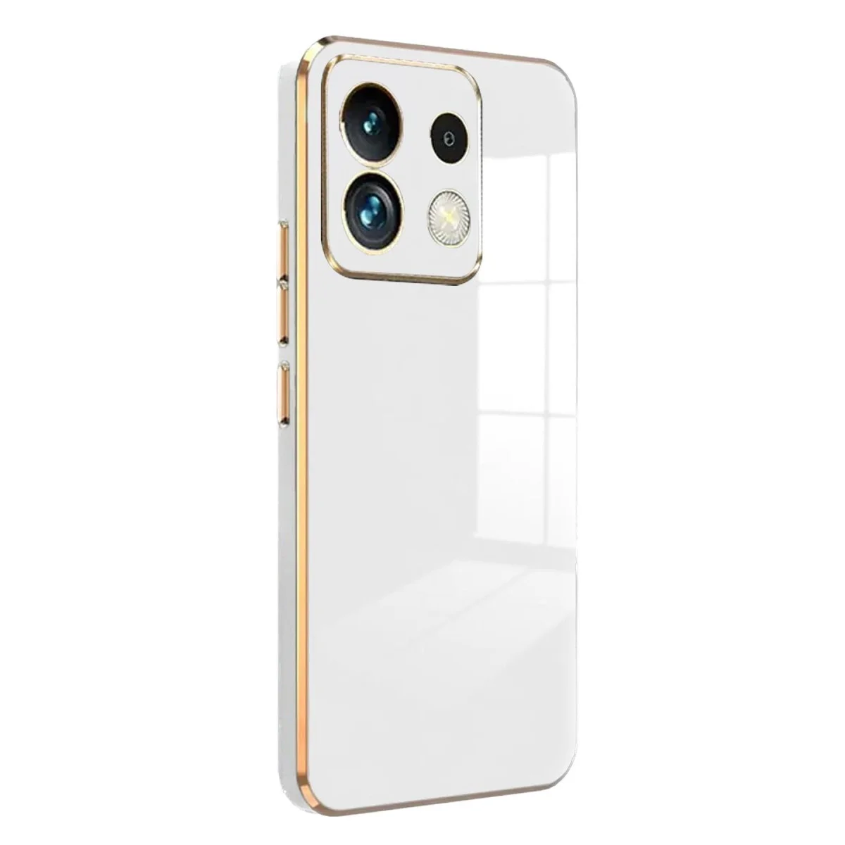 Note 13 4G Silikon Kılıf Volet - Şık ve Premium Beyaz Koruma