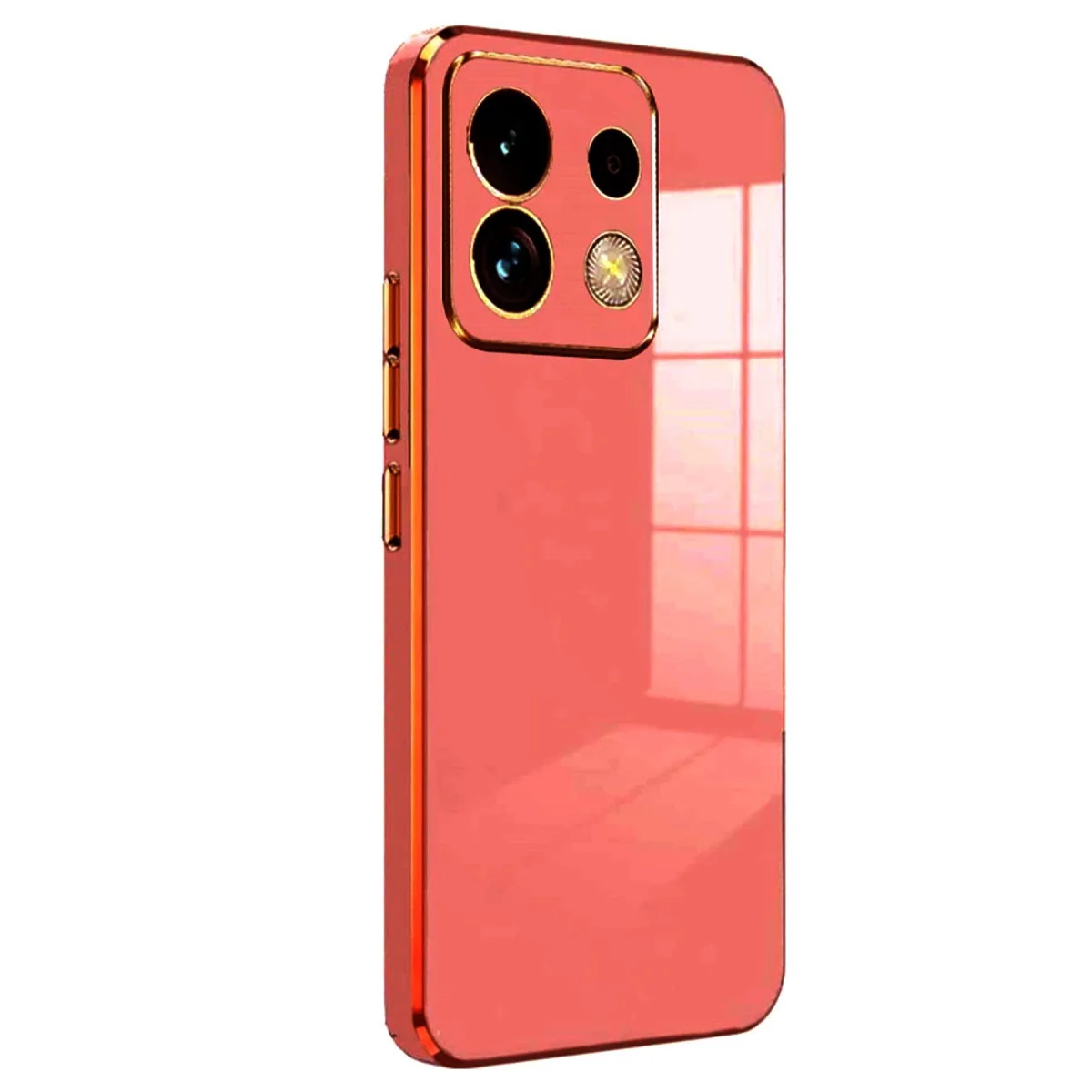 Note 13 5G Kılıf Volet Silikon - Kırmızı, Şık ve Dayanıklı Koruma