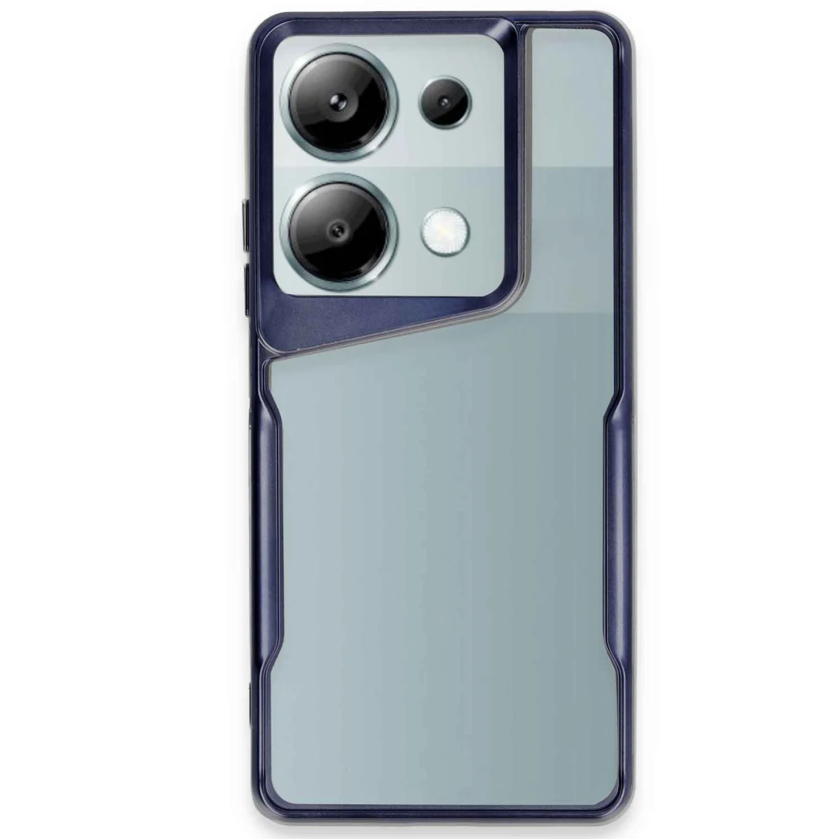Note 13 Pro 4G Boyi Kılıf - Lacivert Silikon Kapak - Minimalist ve Güvenli Koruma