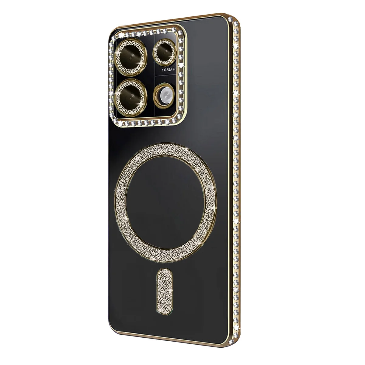 Note 13 Pro 4G Joke Simli Magneticsafe Kılıf - Parlak Elmas Tasarımı - Gold Fiyatı, Yorumları ve Özellikleri