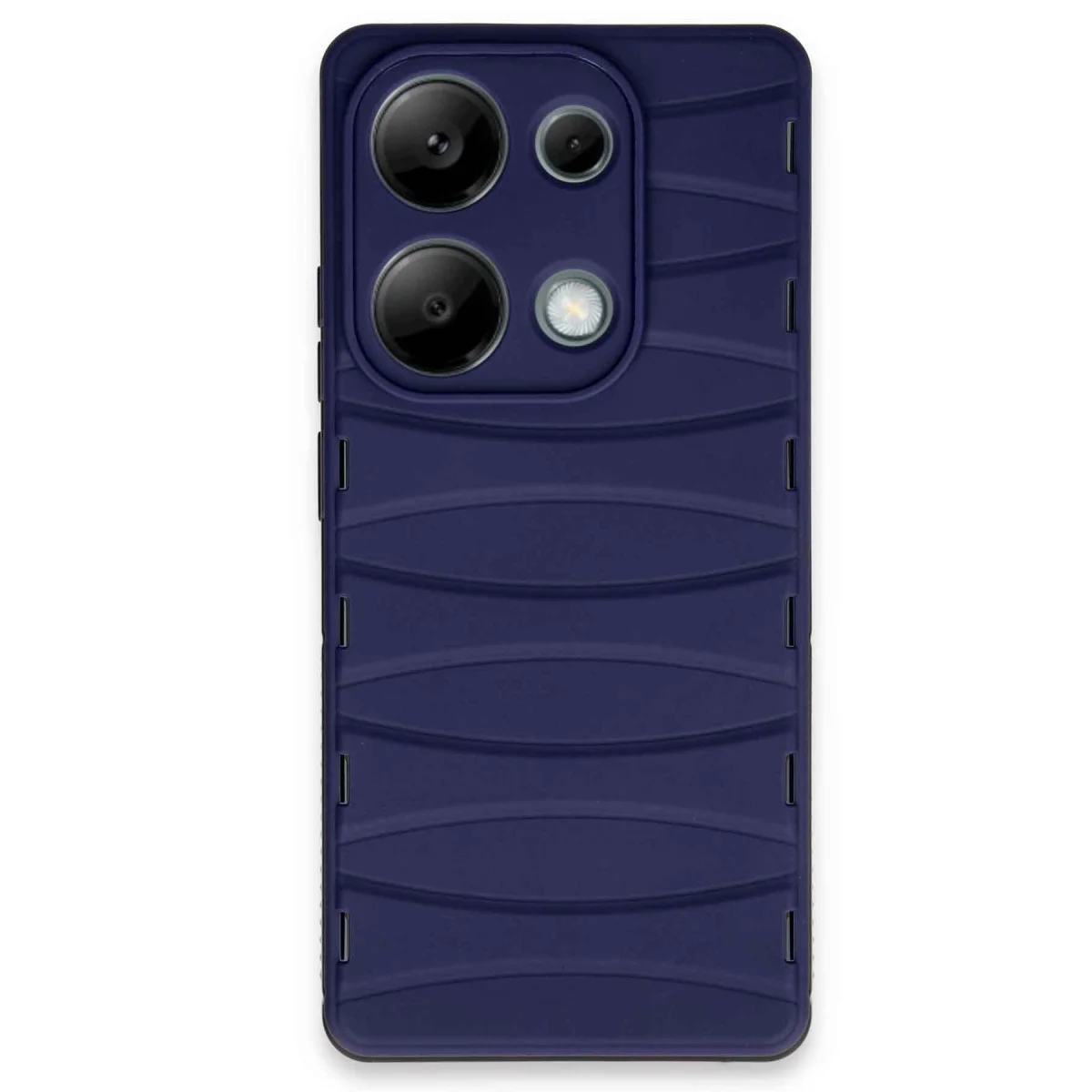 Note 13 Pro 4G Kılıf Silikon Kapak - Bibercas Lacivert