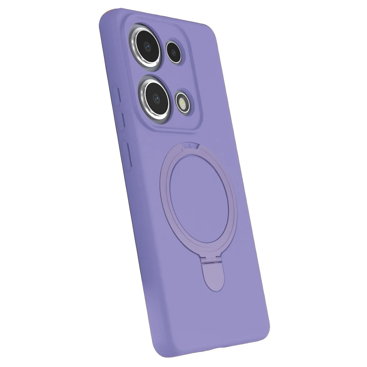 Note 13 Pro 4G MagSafe Uyumlu Lila Kılık - Regal Standlı Kapak