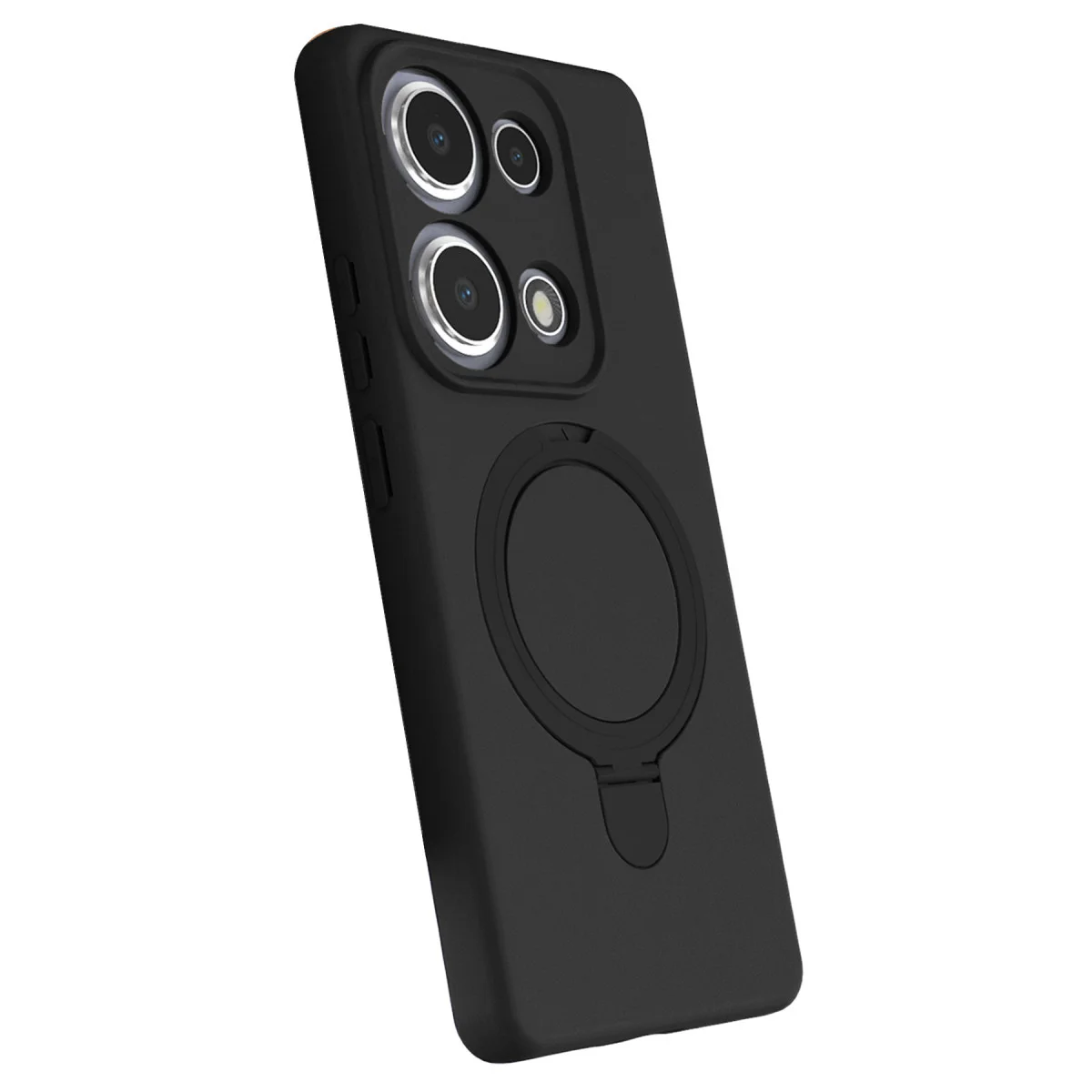 Note 13 Pro 4G Regal Magsafe Standlı Kapak - Siyah