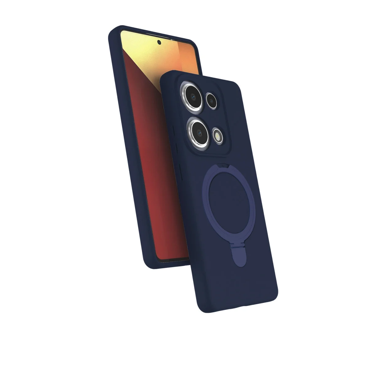 Note 13 Pro 4G Regal Magsafe Kapak - Lacivert