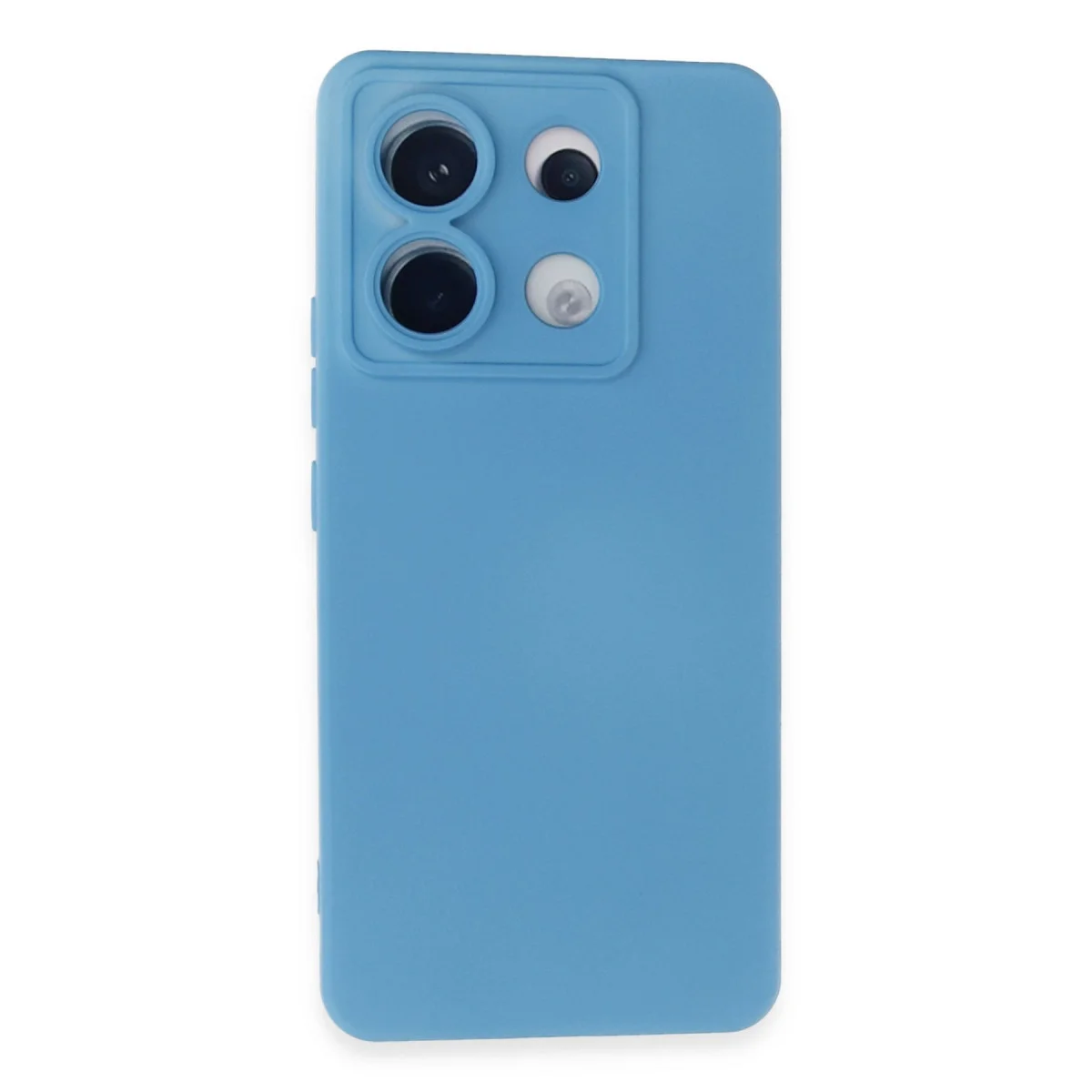 Note 13 Pro 5G Nano İçi Kadife Silikon Kılıf - Mavi