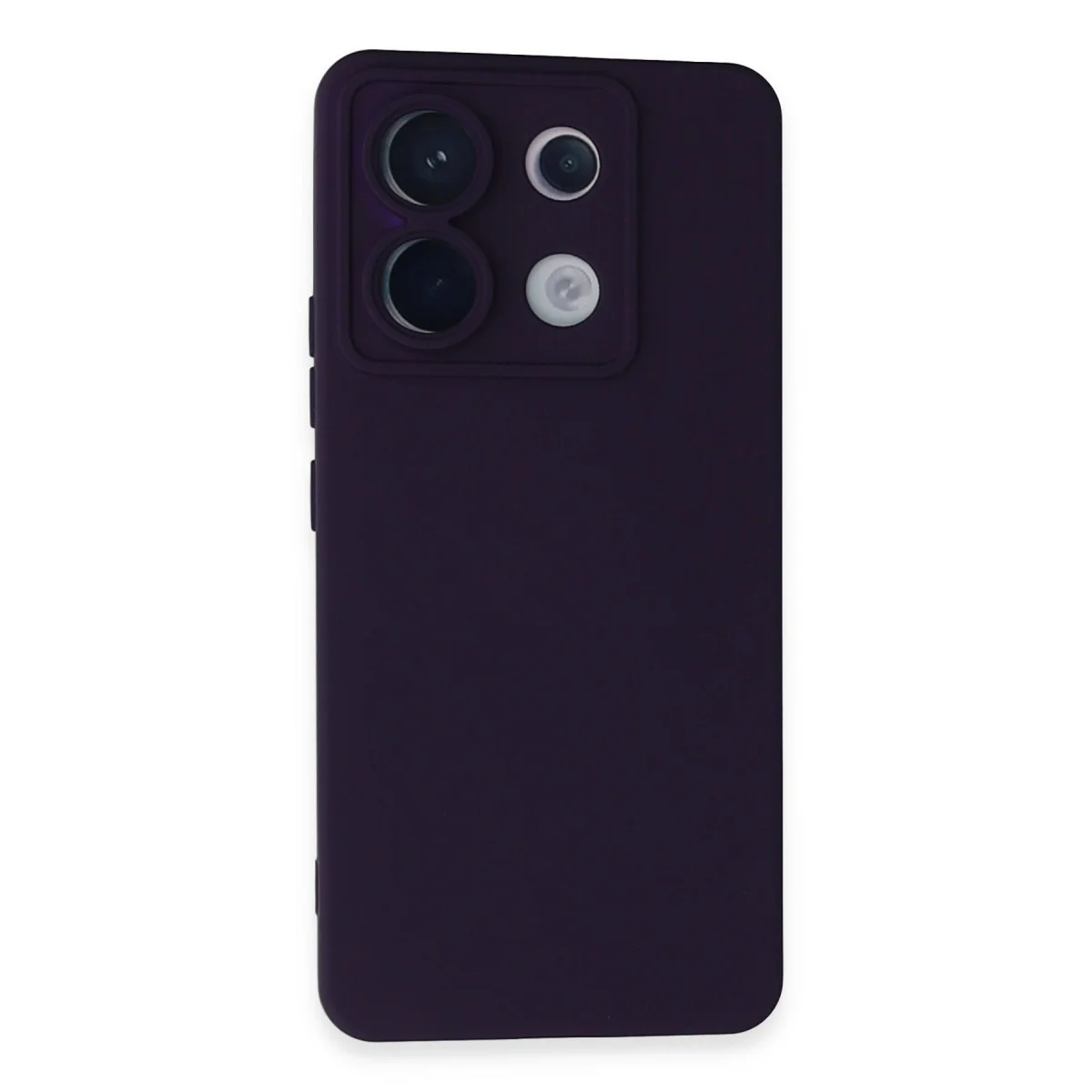 Note 13 Pro 5G Nano İçi Kadife Silikon Kılıf - Mor Koruma Kılıfı
