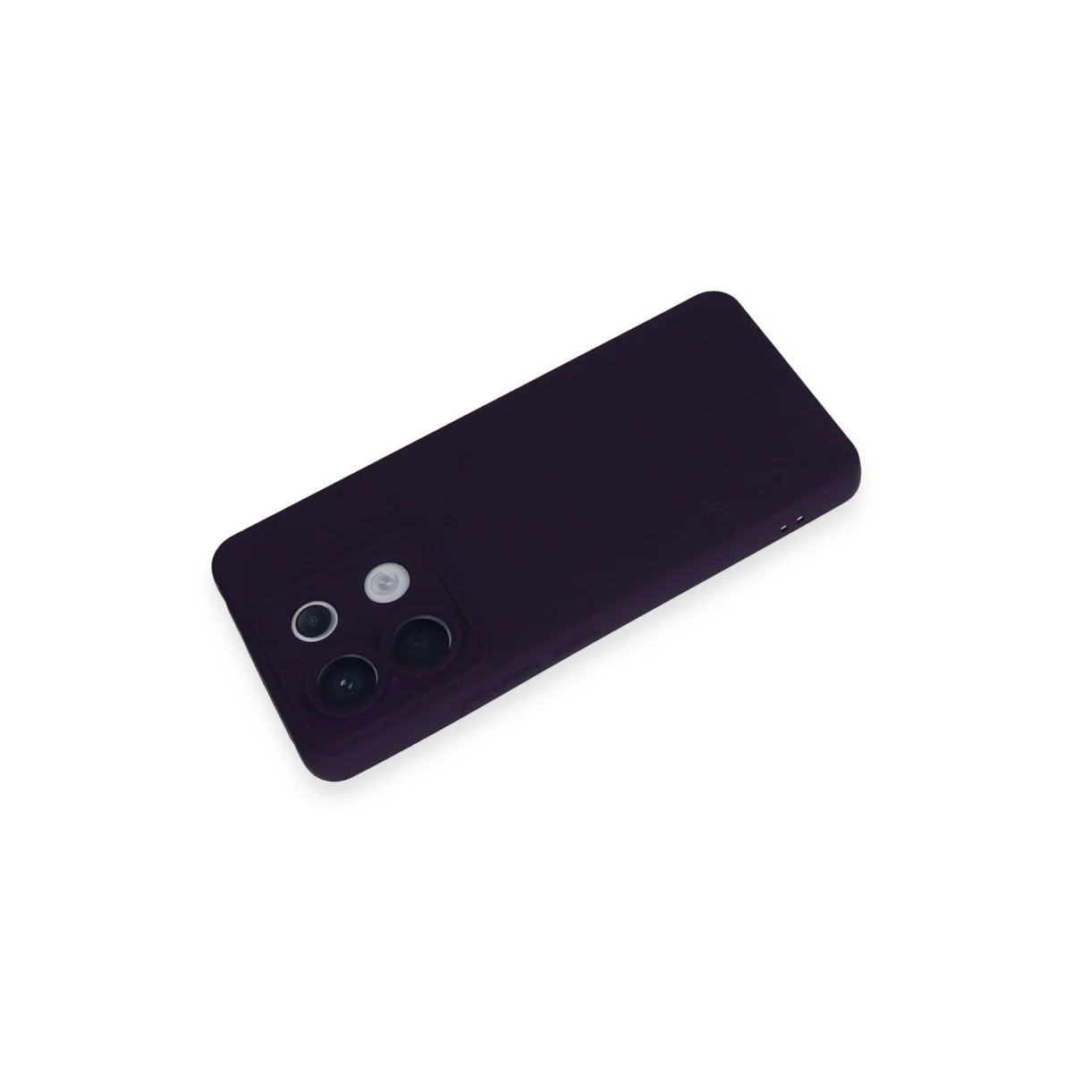 Note 13 Pro 5G Nano İçi Kadife Silikon Kılıf - Mor Koruma Kılıfı