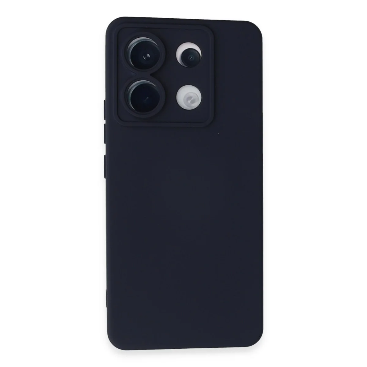 Note 13 Pro 5G Nano İçi Kadife Silikon Kılıf - Lacivert (Maksimum Koruma ve Şıklık)