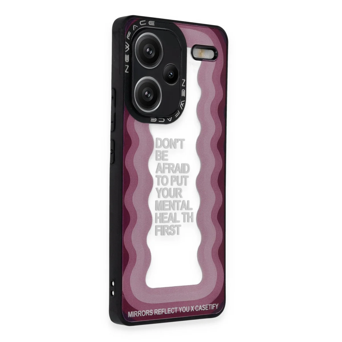 Note 13 Pro Plus Kılıf Mirror Desenli Kapak - UV Baskı ve Şık Tasarım