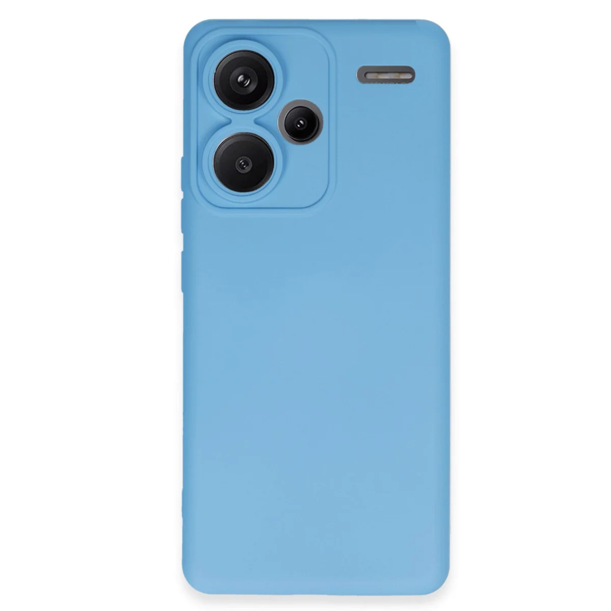Note 13 Pro Plus Nano İçi Kadife Silikon Kılıf Mavi - Ultra Şık ve Korumalı