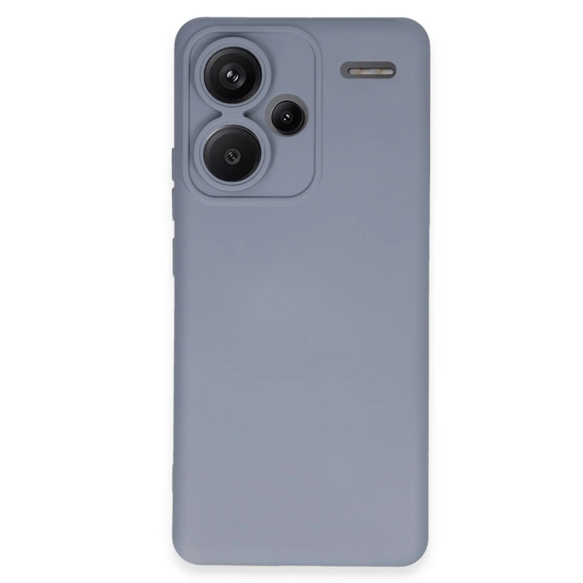 Note 13 Pro Plus Nano İçi Kadife Silikon Kılıf Gri - Ultra Şık ve Koruyucu