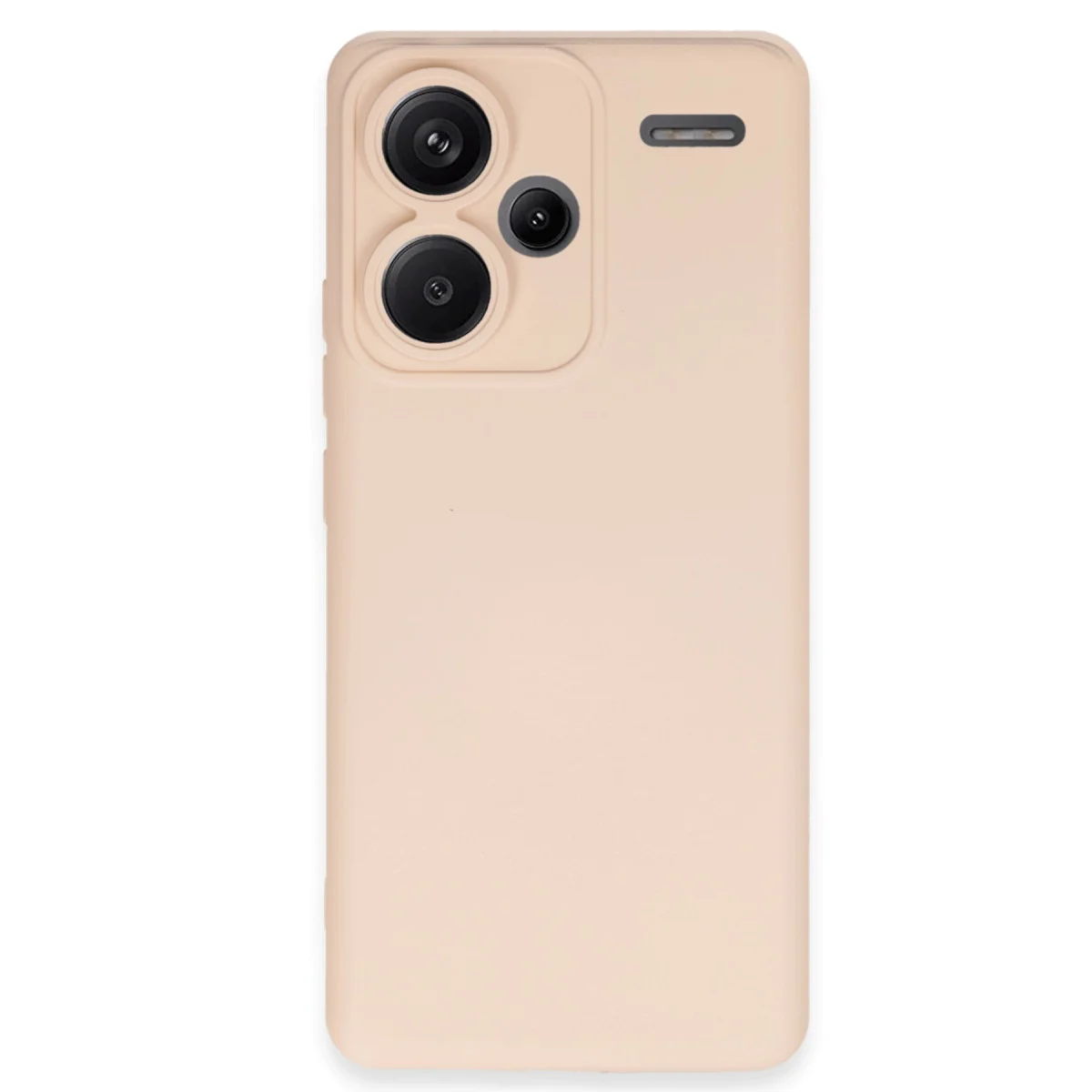 Note 13 Pro Plus Nano İçi Kadife Silikon Kılıf - Pudra