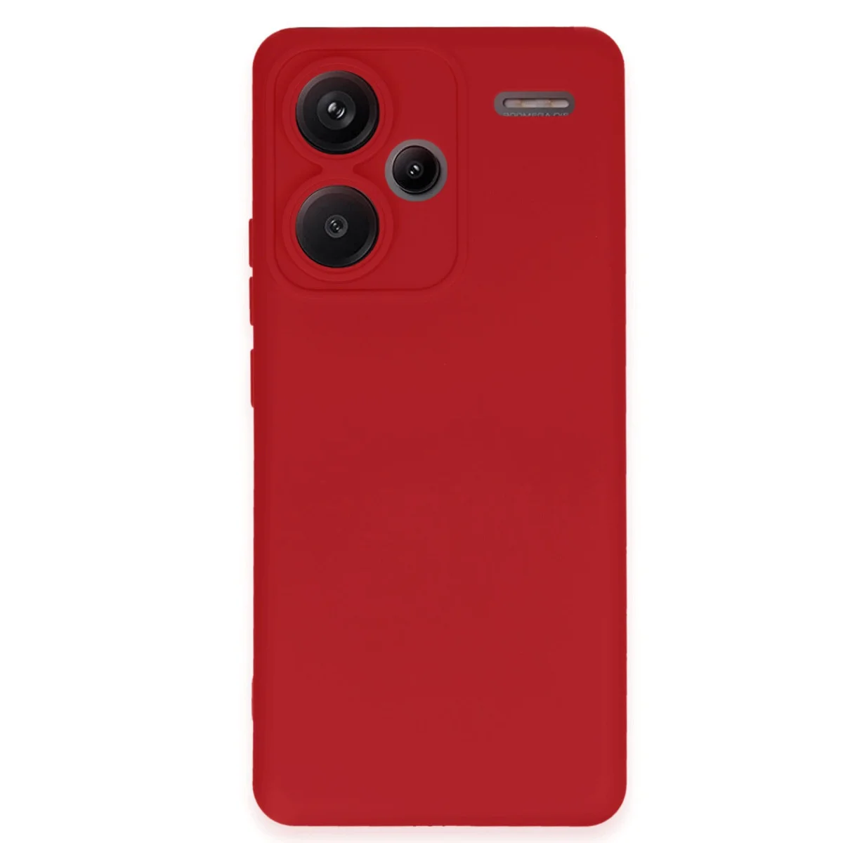 Note 13 Pro Plus Nano İçi Kadife Silikon Kılıf - Kırmızı