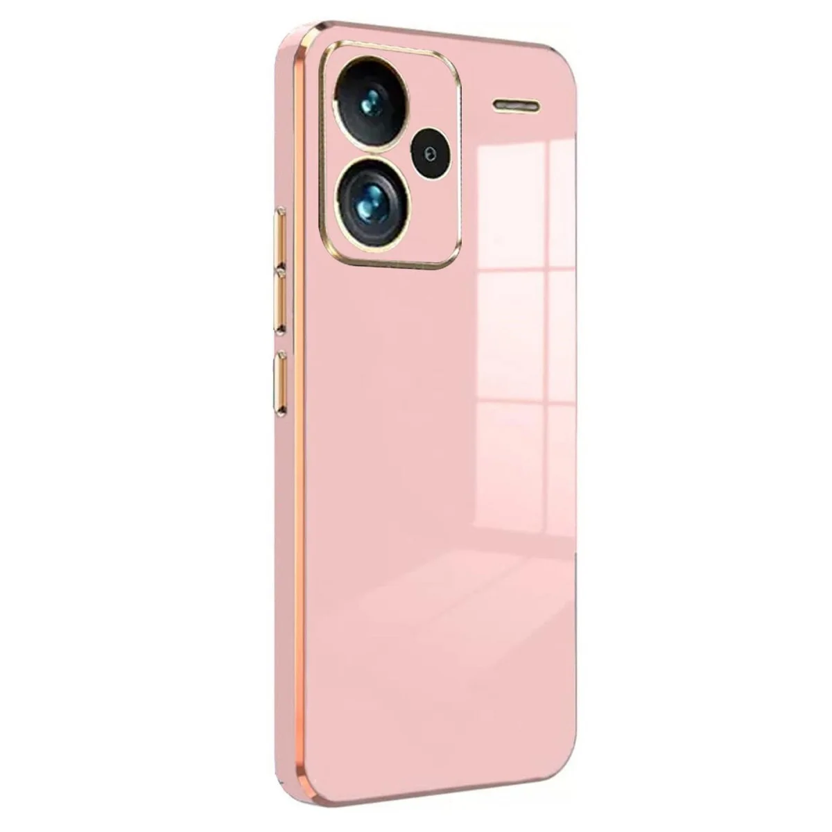 Note 13 Pro Plus Volet Silikon Kılıf - Pembe Premium Koruma ve Şık Tasarım