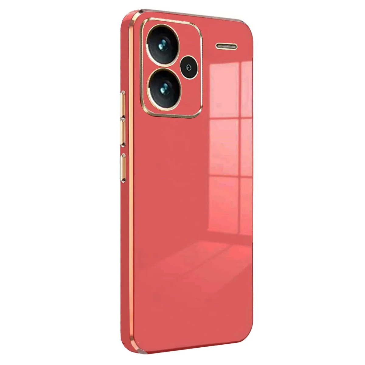 Note 13 Pro Plus Volet Silikon Kılıf - Kırmızı