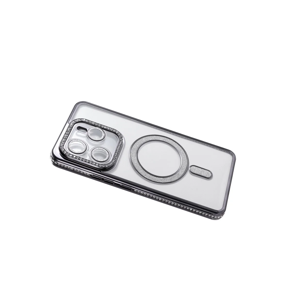 Note 14 4G Joke Simli Magneticsafe Kılıf - Siyah & Kamera Koruma