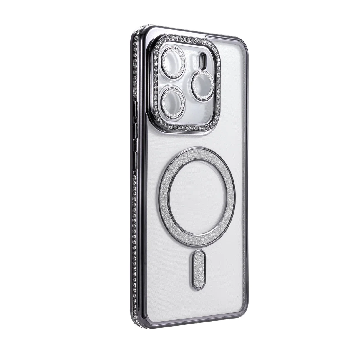 Note 14 4G Joke Simli Magneticsafe Kılıf - Siyah & Kamera Koruma